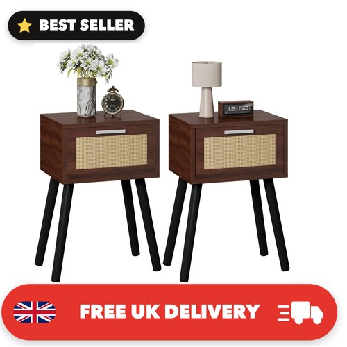 Nightstand set end - nightstand, 2,