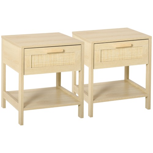 Homcom bedside table - table, 2