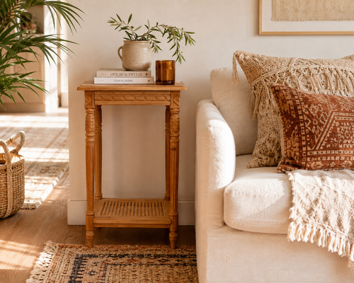 Carved teak wood - carved,