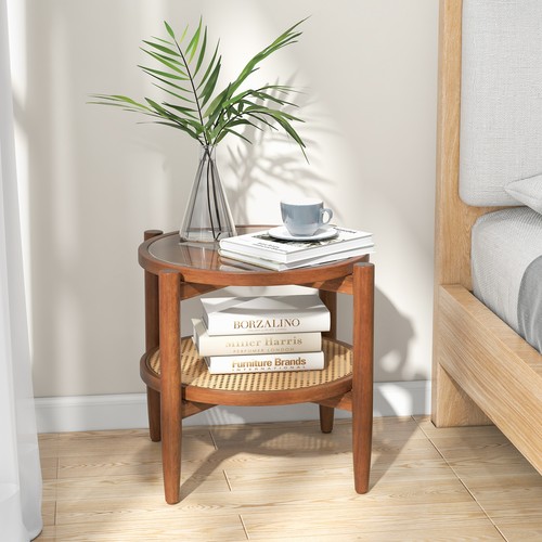Pcs round side end table - round,