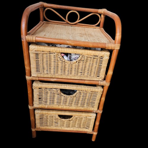 Vintage bamboo rattan wicker - rattan,