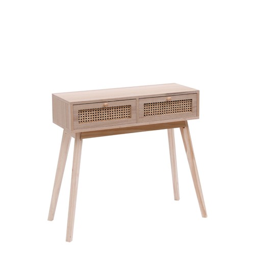 Rattan console table living - console,
