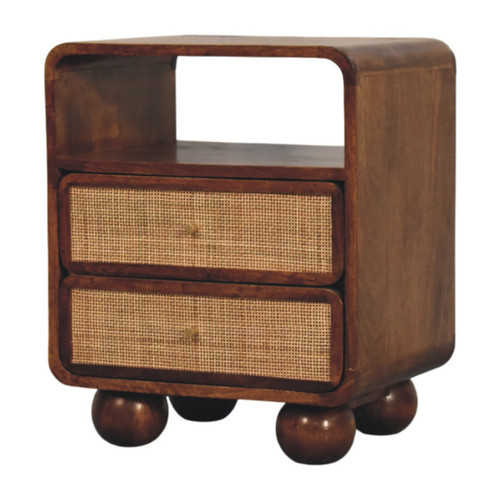 Bedside table 55x45x35cm solid - 55x45x35cm,