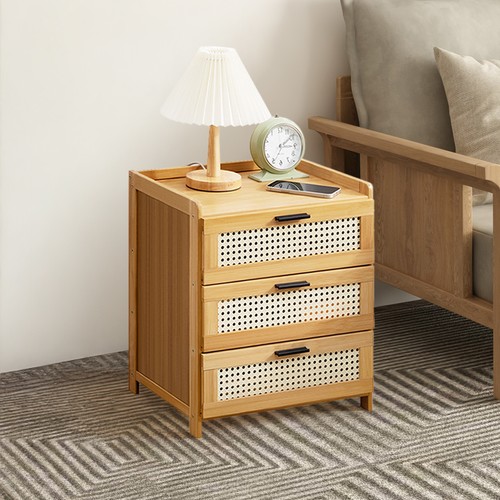 Wooden bedside table bedroom - wooden,