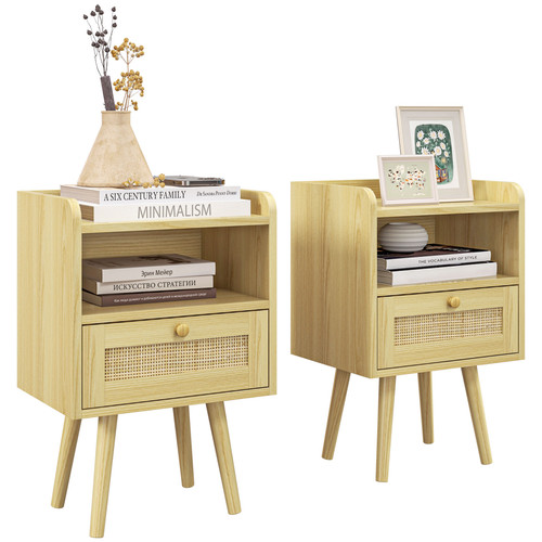 Set boho bedside tables - set, of