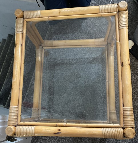 Vintage mid century bamboo - century,
