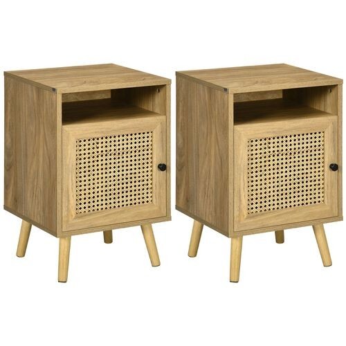 Set bedside tables - of, with