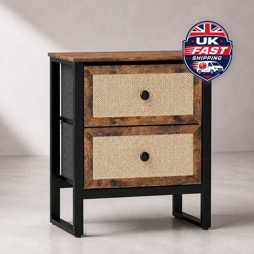 Homcom bedside table - table, with