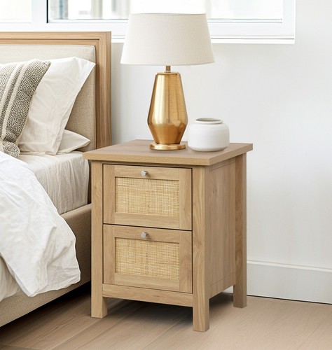 Bedside table oak - bedside, table,